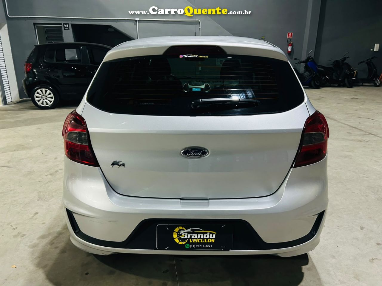 FORD   KA 1.0 SESE PLUS TIVCT FLEX 5P   PRATA 2020 1.0 FLEX - Loja