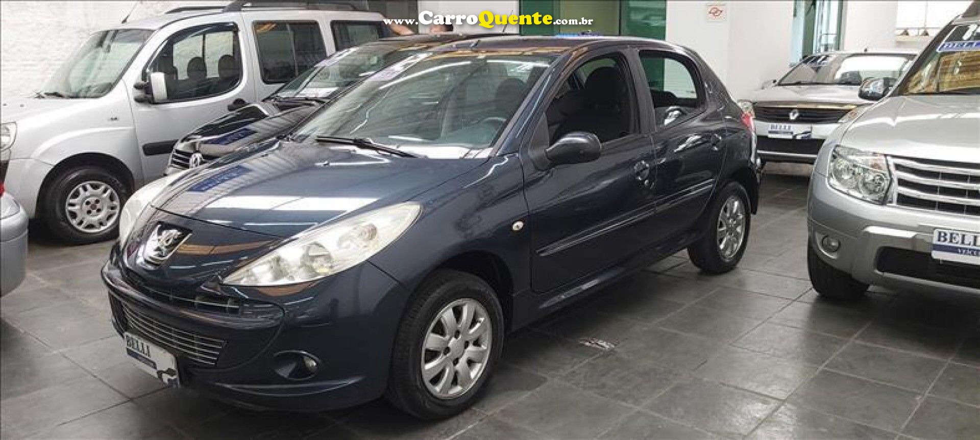 PEUGEOT   207 XR SPORT 1.4 FLEX 8V 5P   AZUL 2012 1.4 FLEX - Loja
