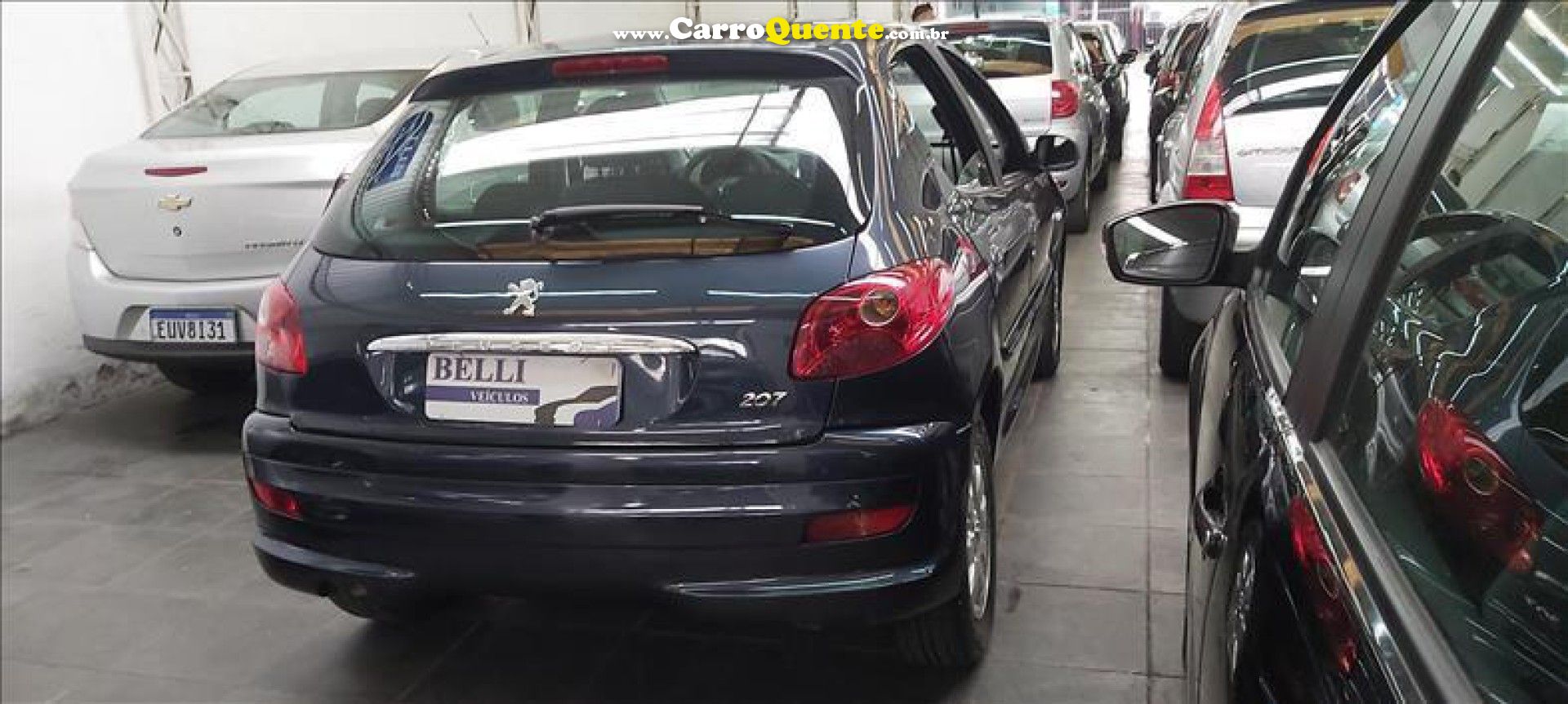PEUGEOT   207 XR SPORT 1.4 FLEX 8V 5P   AZUL 2012 1.4 FLEX - Loja