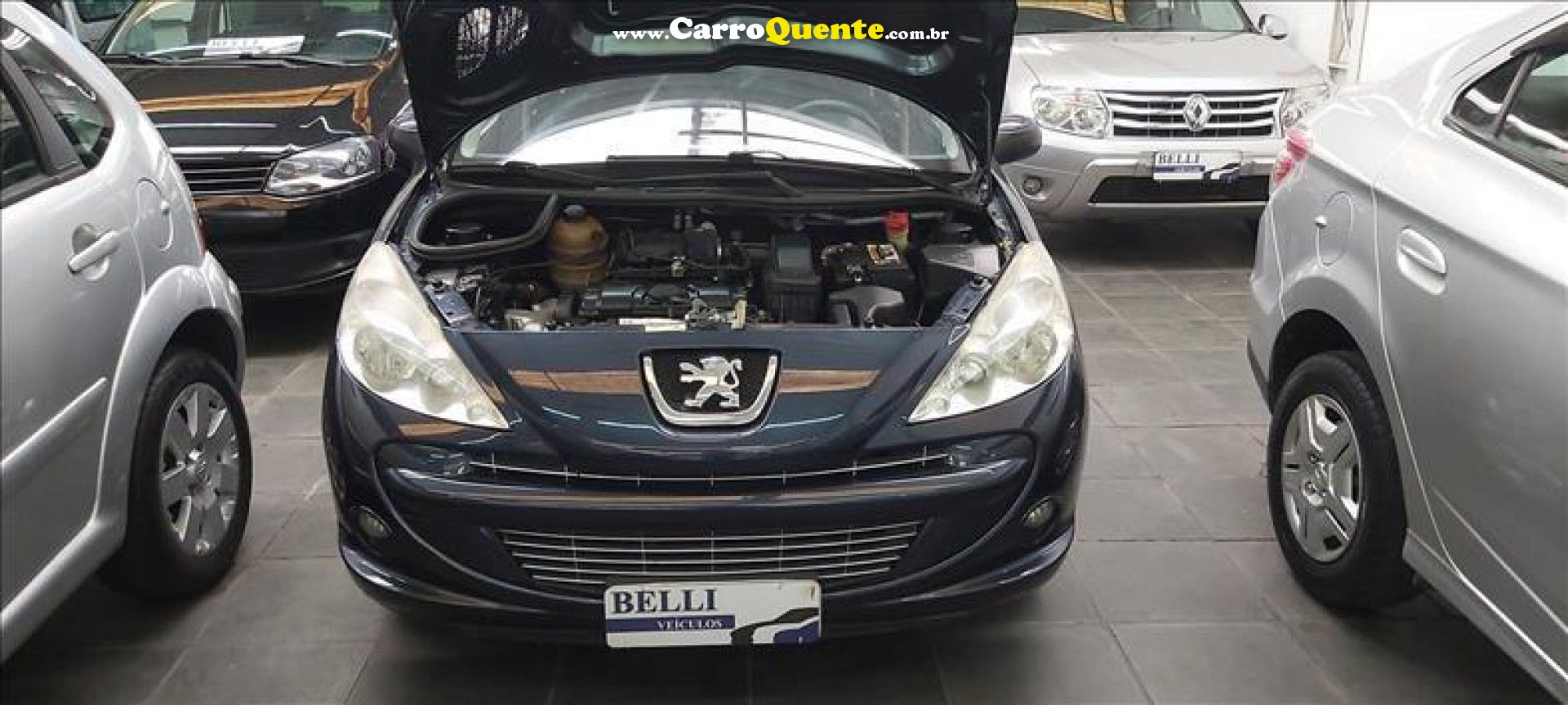 PEUGEOT   207 XR SPORT 1.4 FLEX 8V 5P   AZUL 2012 1.4 FLEX - Loja