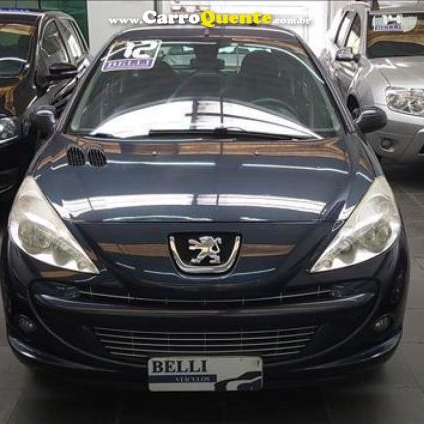 PEUGEOT   207 XR SPORT 1.4 FLEX 8V 5P   AZUL 2012 1.4 FLEX