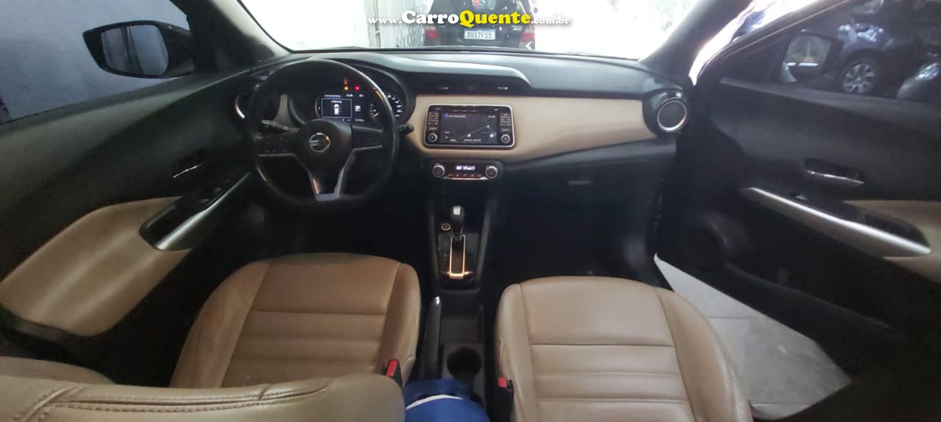 NISSAN   KICKS SL 1.6 16V FLEXSTAR 5P AUT.   MARROM 2017 1.6 FLEX - Loja