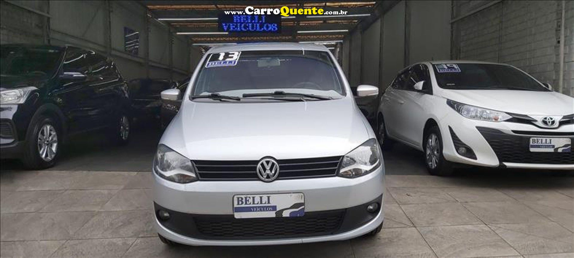 VOLKSWAGEN   FOX PRIMEHGHI. IMOTION 1.6 T.FLEX 8V 5P   PRATA 2013 1.6 FLEX - Loja