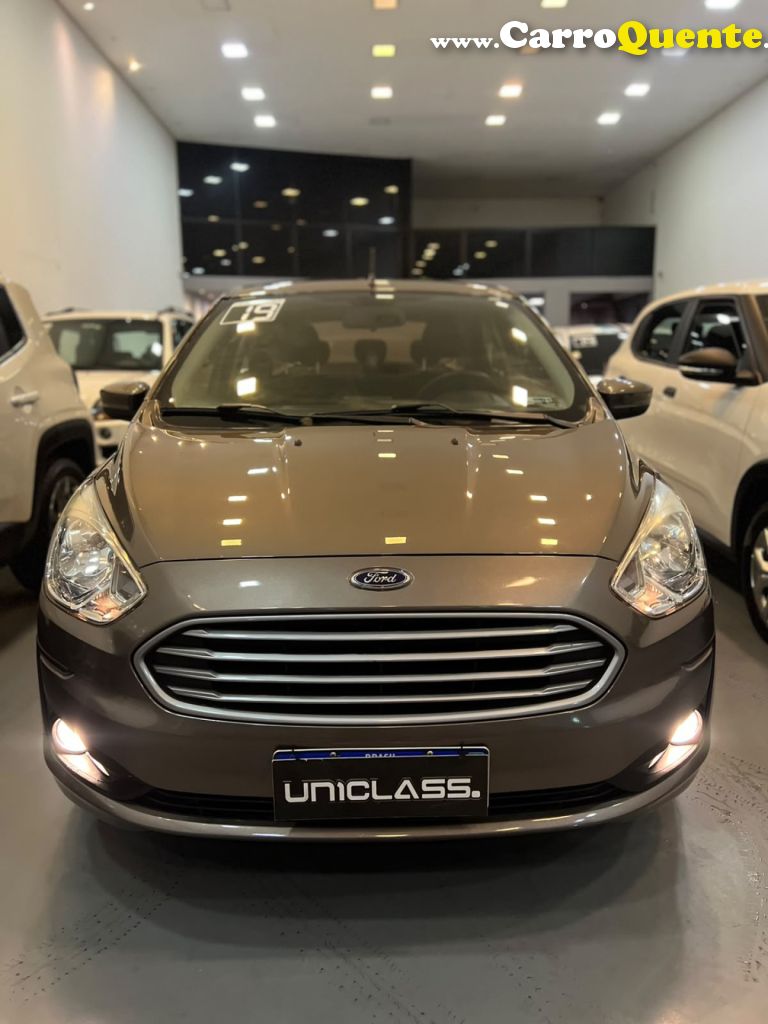 FORD   KA 1.5 SE 12V FLEX 5P MEC.   CINZA 2019 1.5 FLEX - Loja