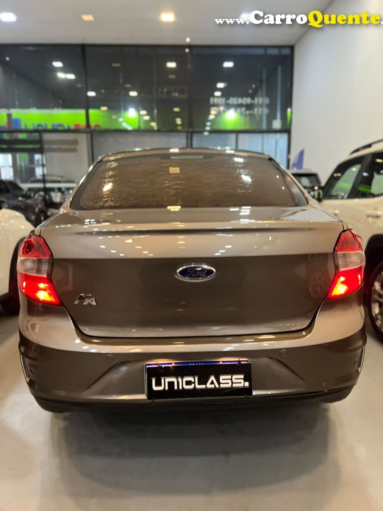 FORD   KA 1.5 SE 12V FLEX 5P MEC.   CINZA 2019 1.5 FLEX - Loja