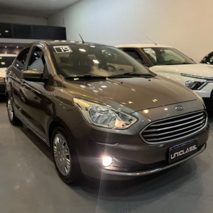 FORD   KA 1.5 SE 12V FLEX 5P MEC.   CINZA 2019 1.5 FLEX