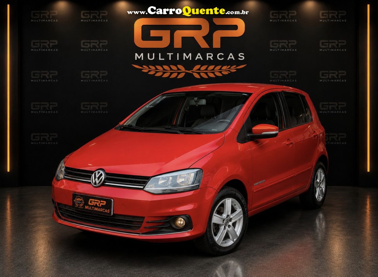 VOLKSWAGEN   FOX SELEÇÃO 1.6 TOTAL FLEX 8V 5P   VERMELHO 2014 1.6 FLEX - Loja