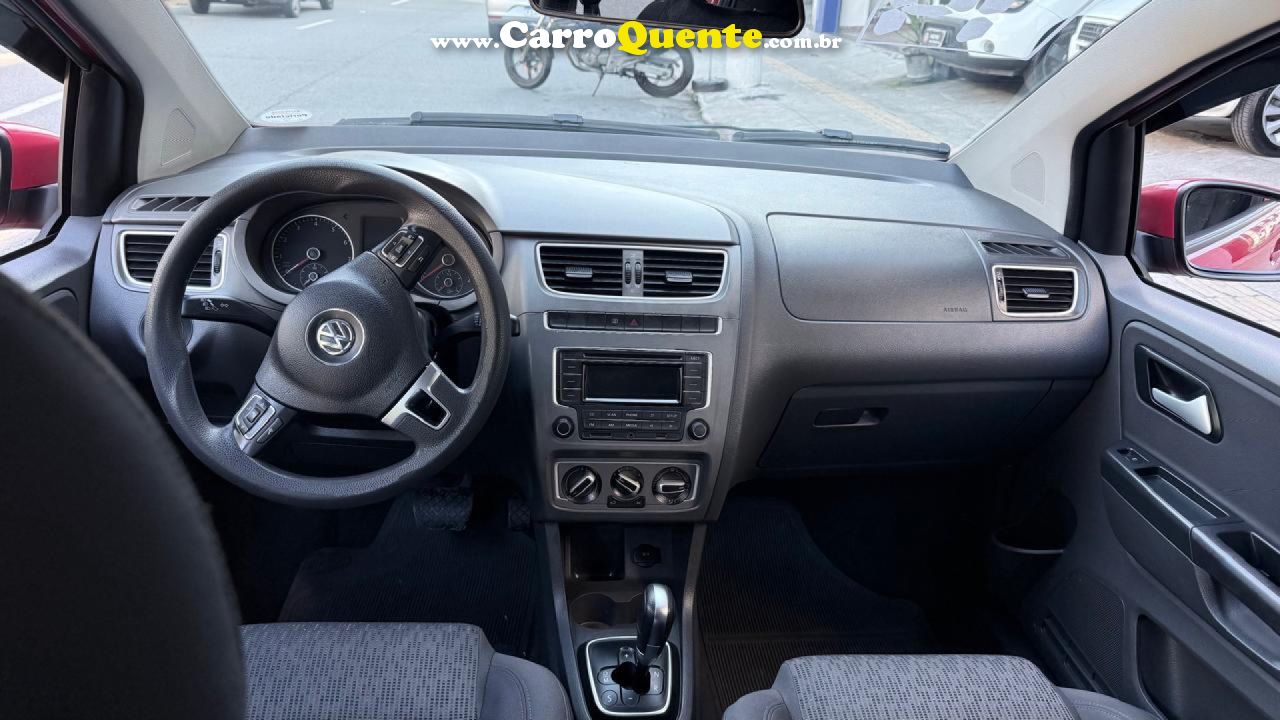 VOLKSWAGEN   FOX SELEÇÃO 1.6 TOTAL FLEX 8V 5P   VERMELHO 2014 1.6 FLEX - Loja