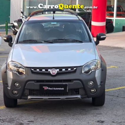 FIAT   PALIO WEEKEND ADVENTURE LOCKER 1.8 FLEX   PRATA 2013 1.8 FLEX