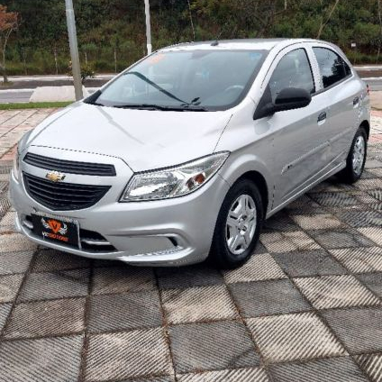 CHEVROLET   ONIX HATCH JOY 1.0 8V FLEX 5P MEC.   PRATA 2018 1.0 FLEX