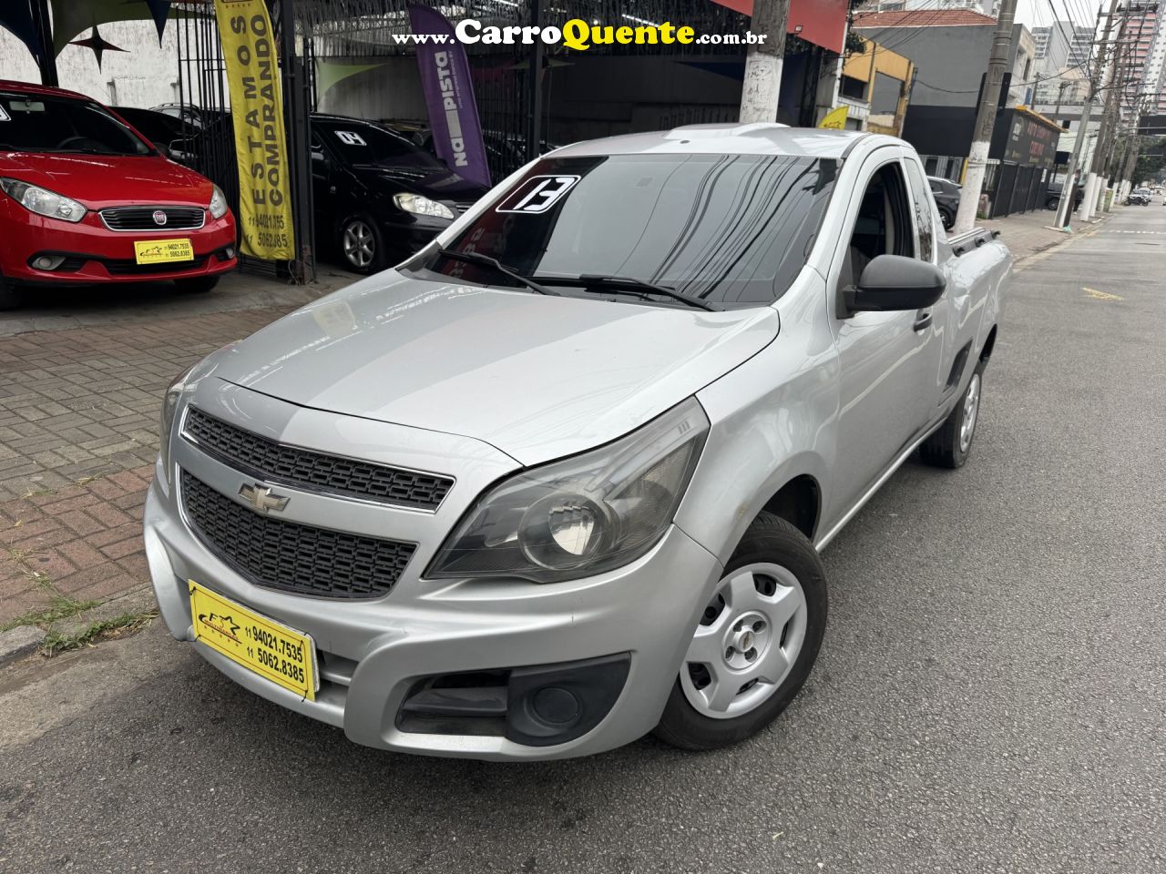 CHEVROLET   MONTANA LS 1.4 ECONOFLEX 8V 2P   PRATA 2013 1.4 FLEX - Loja