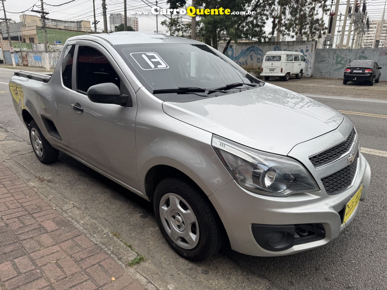 CHEVROLET   MONTANA LS 1.4 ECONOFLEX 8V 2P   PRATA 2013 1.4 FLEX - Loja
