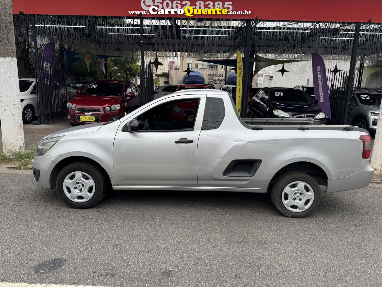 CHEVROLET   MONTANA LS 1.4 ECONOFLEX 8V 2P   PRATA 2013 1.4 FLEX - Loja