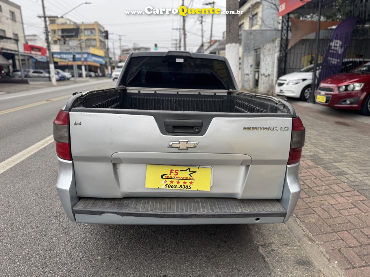CHEVROLET   MONTANA LS 1.4 ECONOFLEX 8V 2P   PRATA 2013 1.4 FLEX - Loja