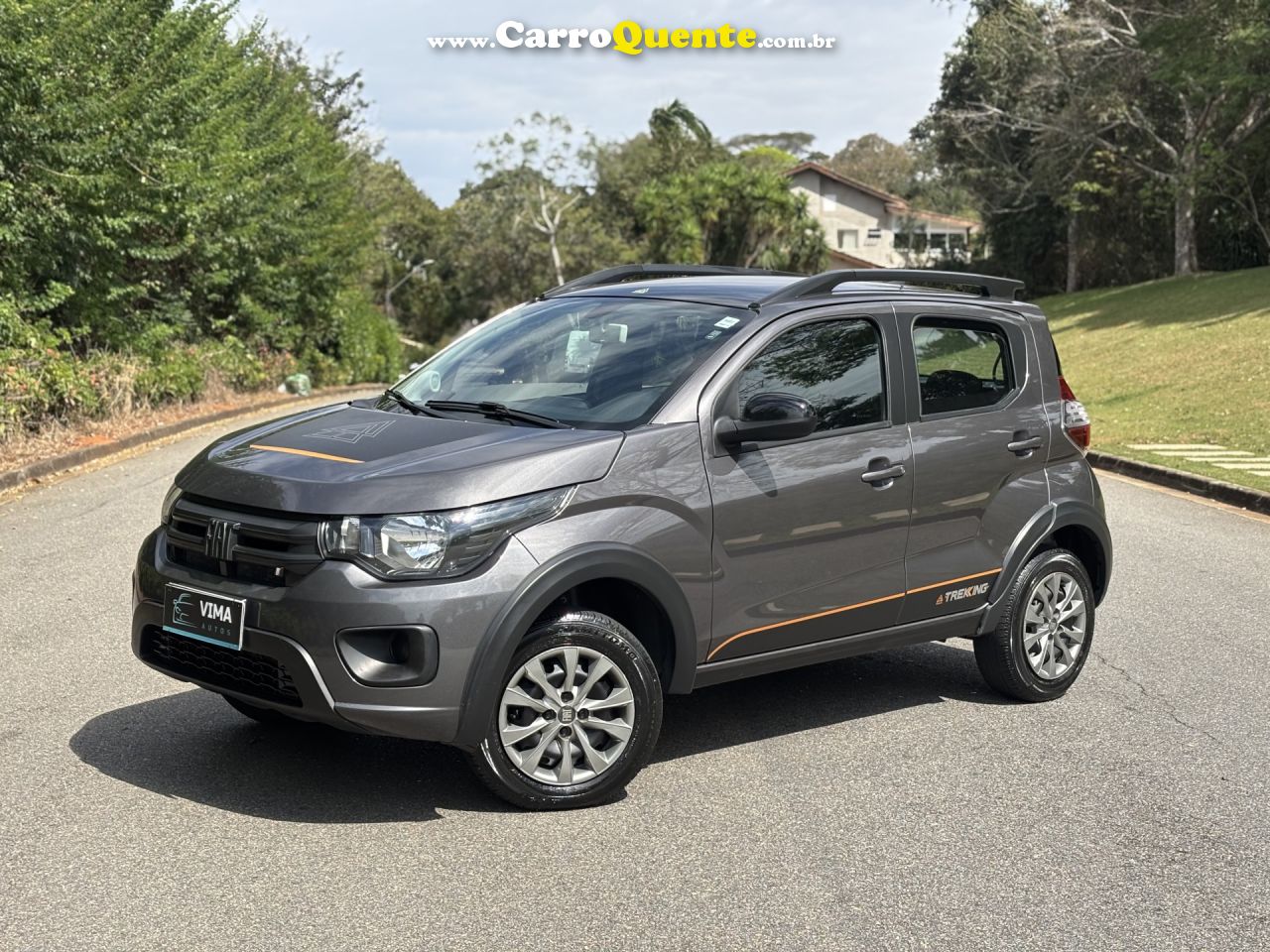 FIAT   MOBI TREKKING 1.0 FLEX 5P.   CINZA 2023 1.0 FLEX - Loja