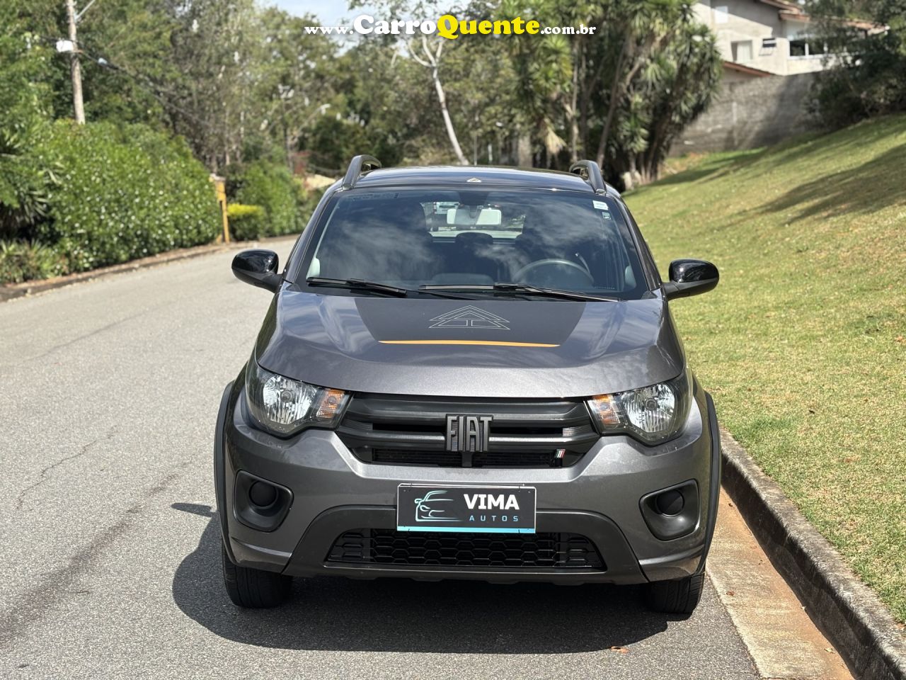 FIAT   MOBI TREKKING 1.0 FLEX 5P.   CINZA 2023 1.0 FLEX - Loja