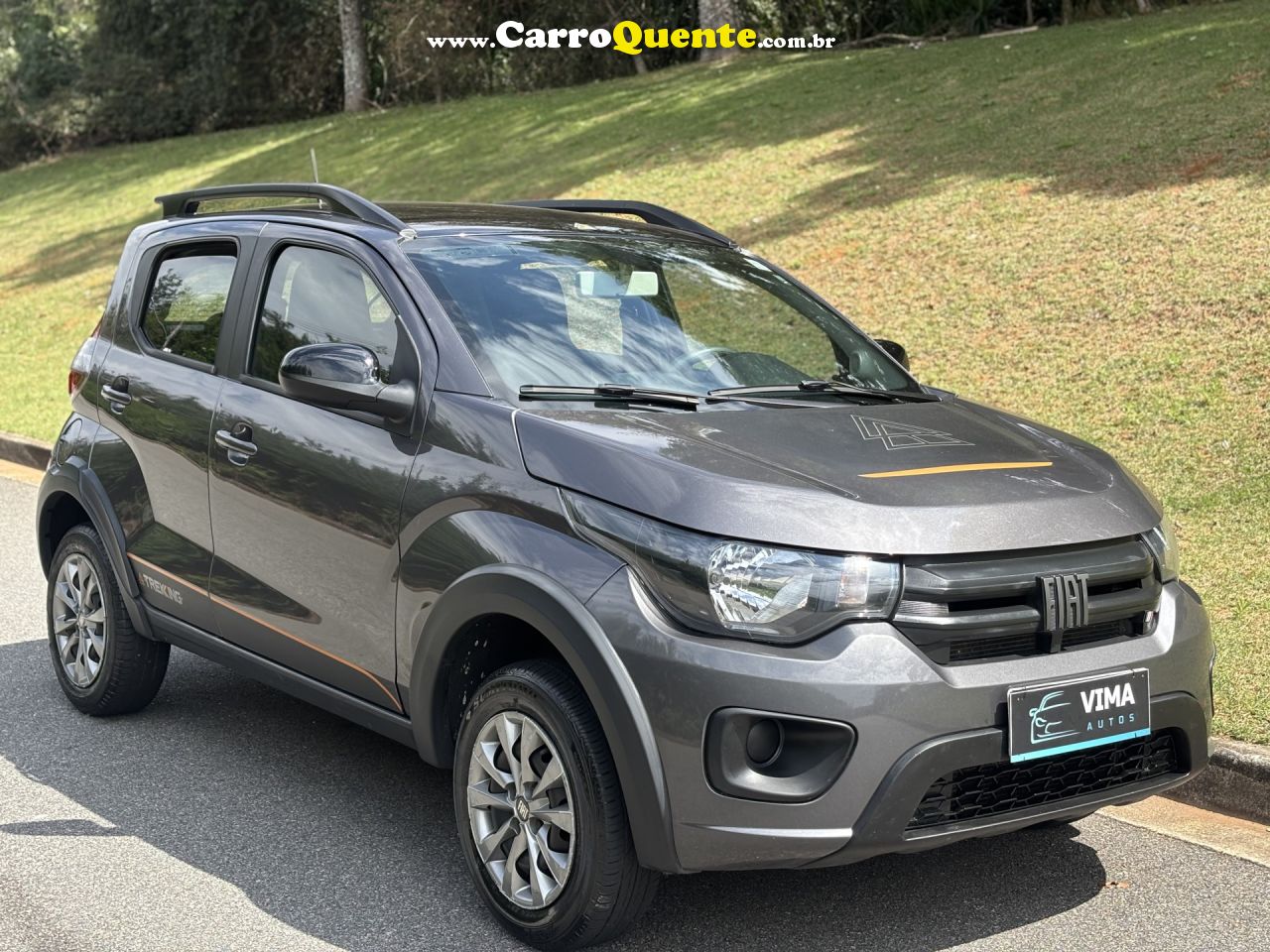 FIAT   MOBI TREKKING 1.0 FLEX 5P.   CINZA 2023 1.0 FLEX - Loja