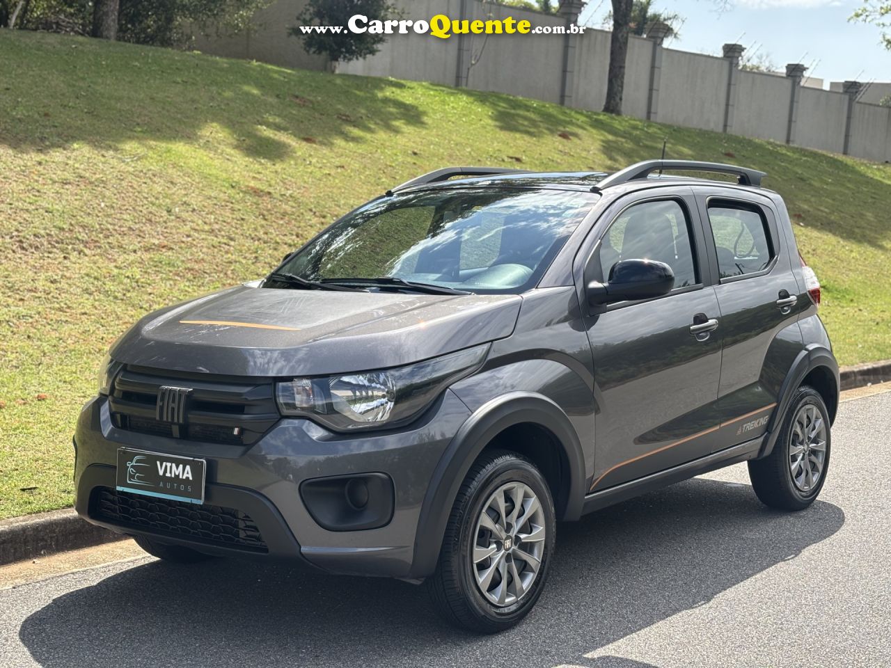 FIAT   MOBI TREKKING 1.0 FLEX 5P.   CINZA 2023 1.0 FLEX - Loja