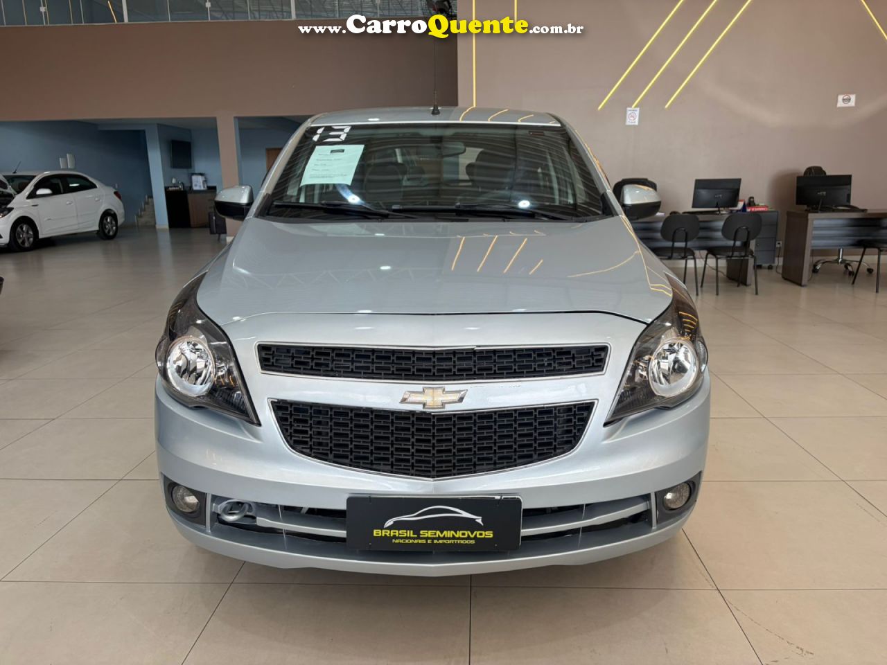 CHEVROLET   AGILE LTZ   PRATA 2013 1.4 FLEX - Loja