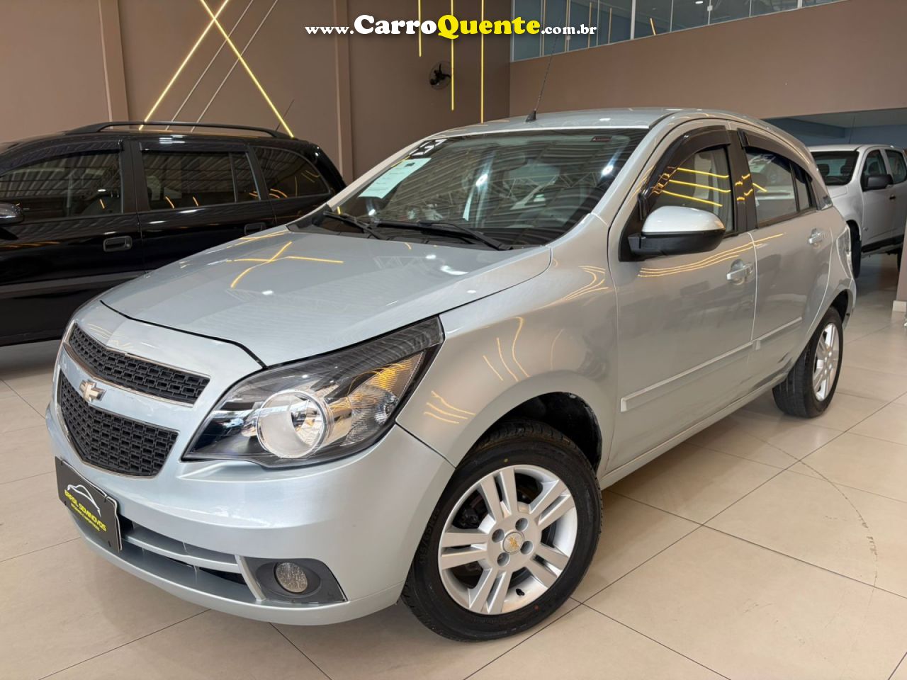 CHEVROLET   AGILE LTZ   PRATA 2013 1.4 FLEX - Loja