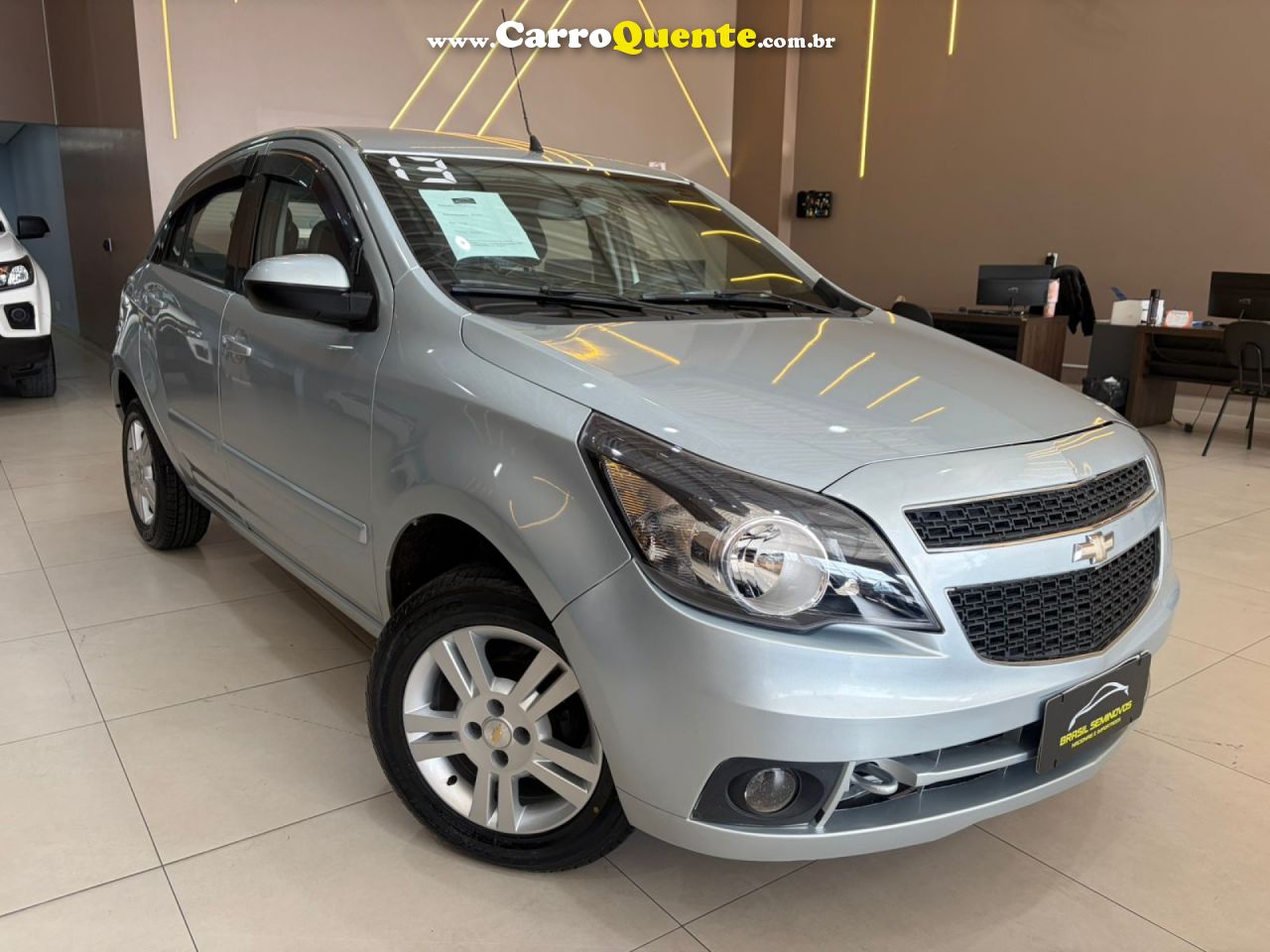 CHEVROLET   AGILE LTZ   PRATA 2013 1.4 FLEX - Loja