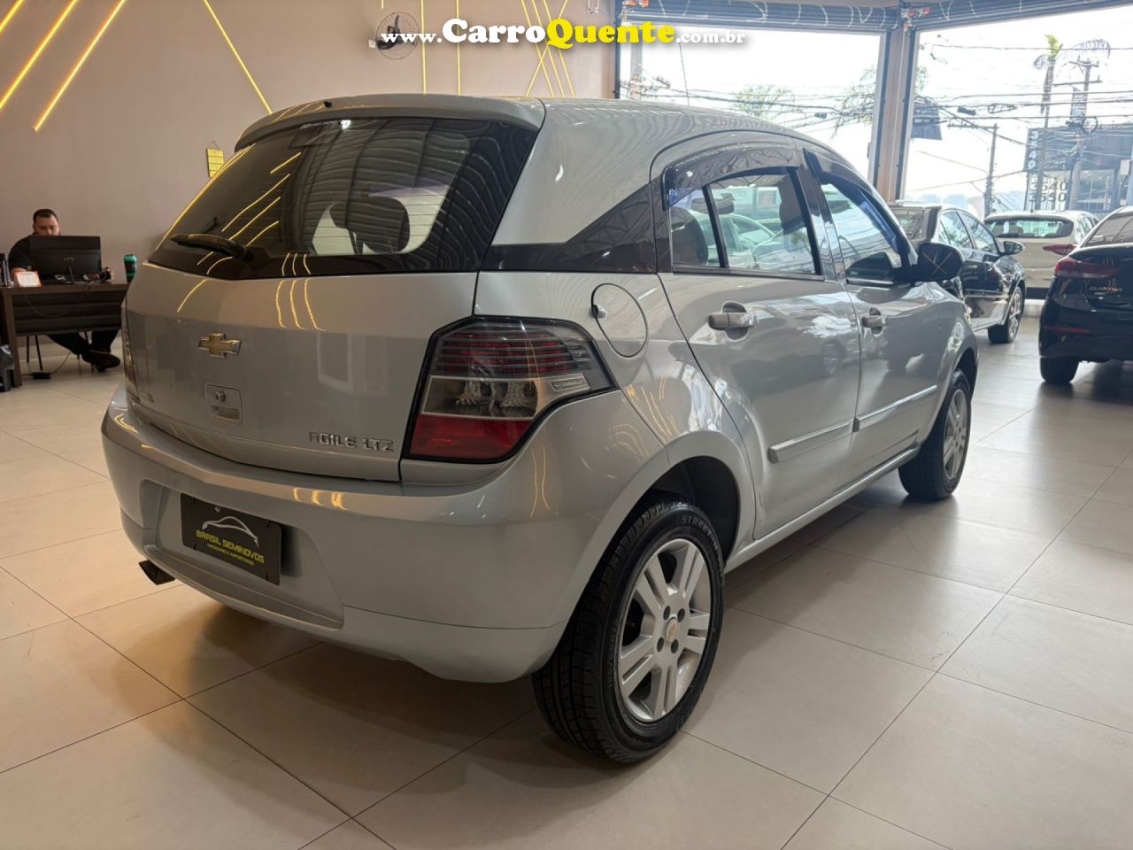 CHEVROLET   AGILE LTZ   PRATA 2013 1.4 FLEX - Loja