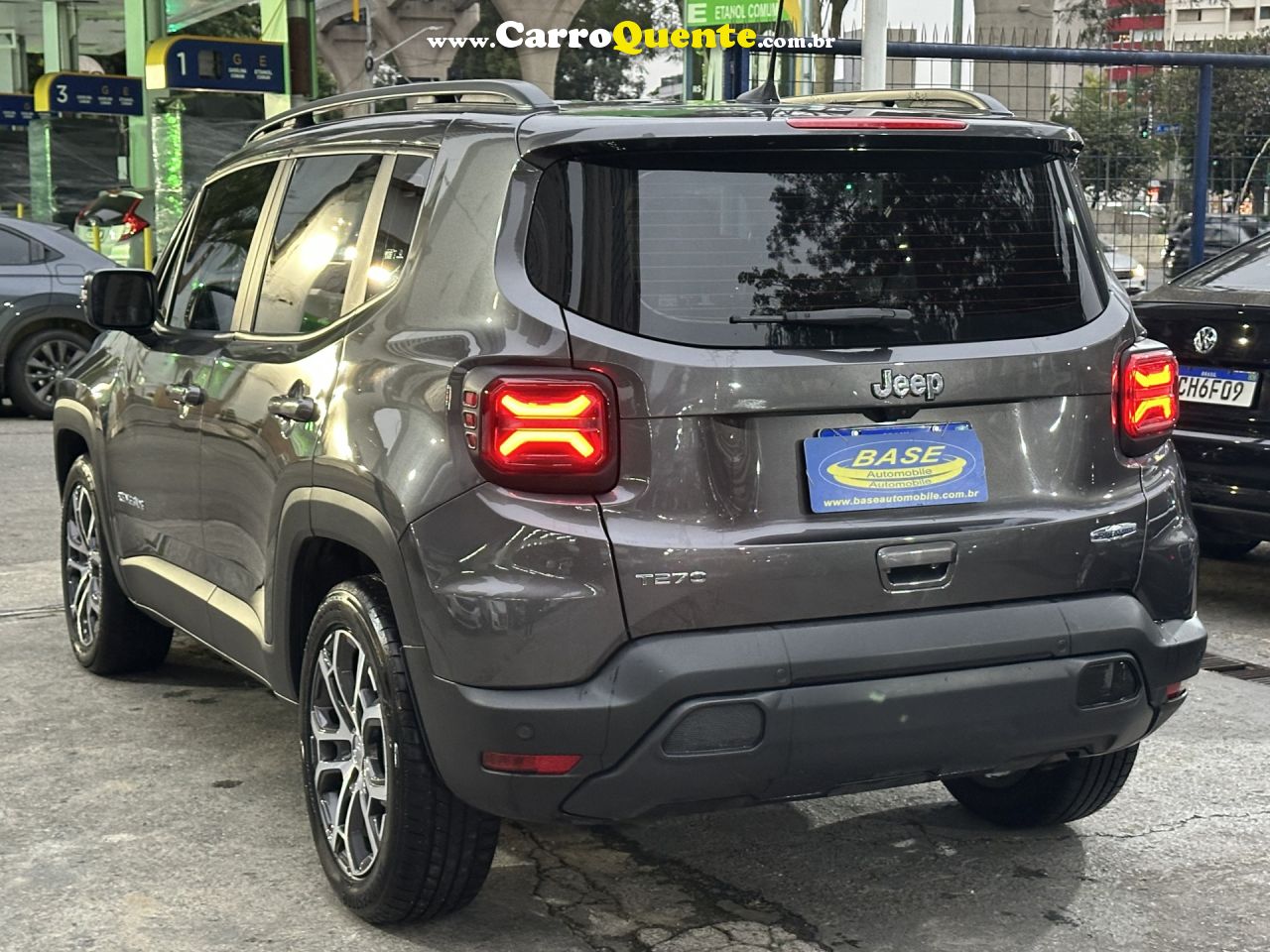 JEEP   RENEGADE T270 1.3 TB 4X2 FLEX AUT.   CINZA 2024 1.3 FLEX - Loja