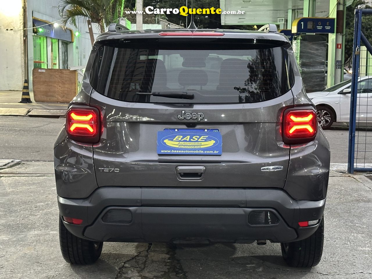 JEEP   RENEGADE T270 1.3 TB 4X2 FLEX AUT.   CINZA 2024 1.3 FLEX - Loja