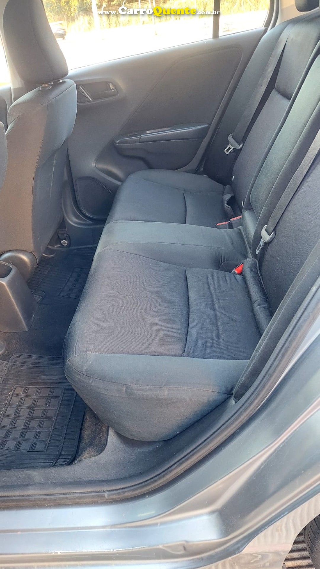 HONDA   CITY SEDAN LX 1.5 FLEX 16V 4P AUT.   PRATA 2015 1.5 FLEX - Loja