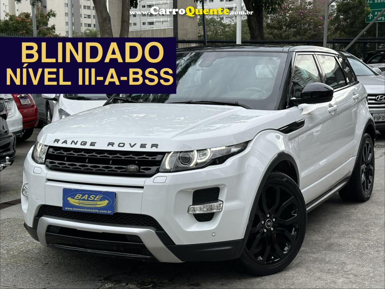 LAND ROVER   RANGE R.EVOQUE DYNAMIC 2.0 AUT 5P   BRANCO 2015 2.0 GASOLINA - Loja