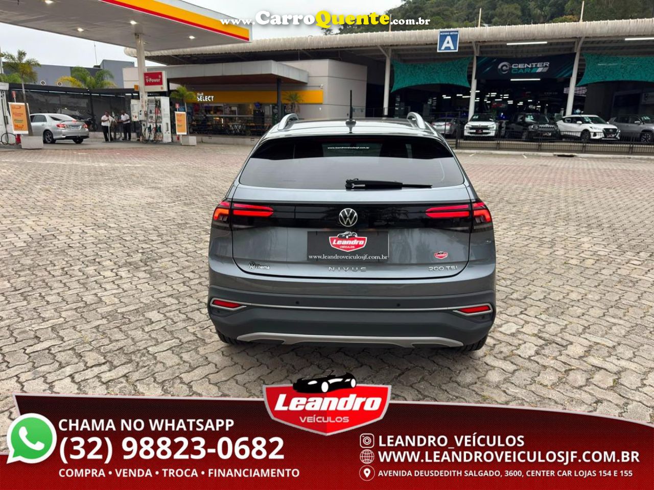 VOLKSWAGEN   NIVUS HIGHLINE 1.0 200 TSI FLEX AUT.   CINZA 2024 1.0 FLEX - Loja