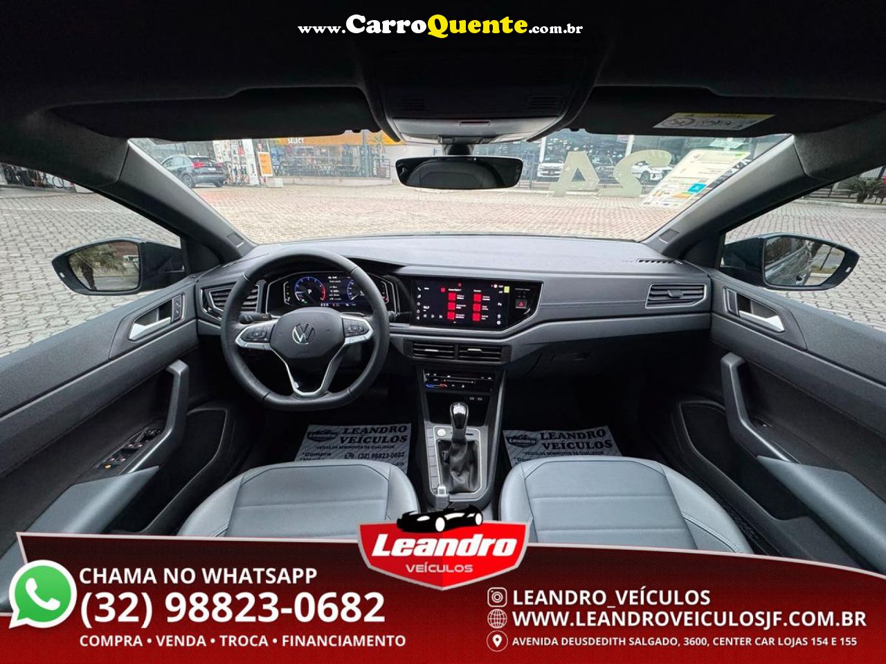 VOLKSWAGEN   NIVUS HIGHLINE 1.0 200 TSI FLEX AUT.   CINZA 2024 1.0 FLEX - Loja