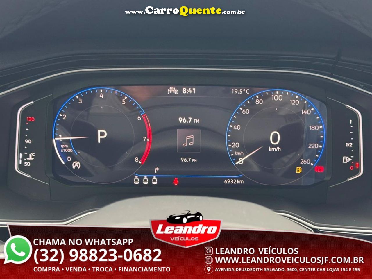 VOLKSWAGEN   NIVUS HIGHLINE 1.0 200 TSI FLEX AUT.   CINZA 2024 1.0 FLEX - Loja
