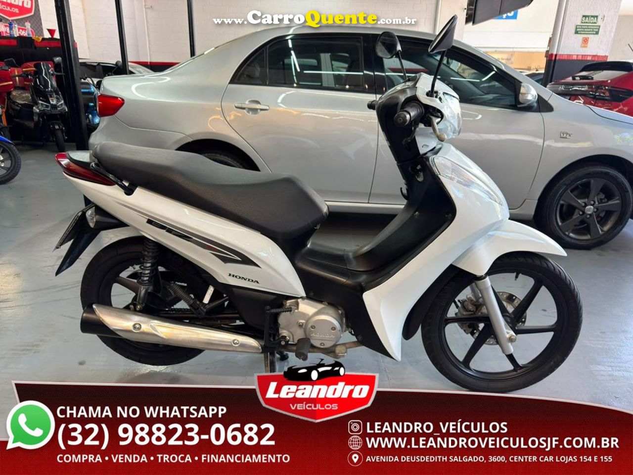 HONDA   BIZ 125 EX 125 EX FLEX   BRANCO 2013 125 GASOLINA - Loja
