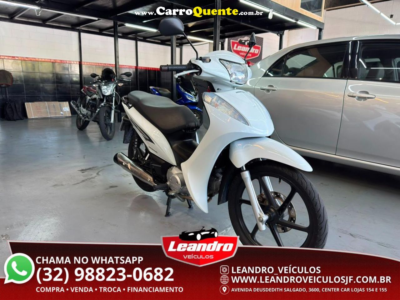 HONDA   BIZ 125 EX 125 EX FLEX   BRANCO 2013 125 GASOLINA - Loja