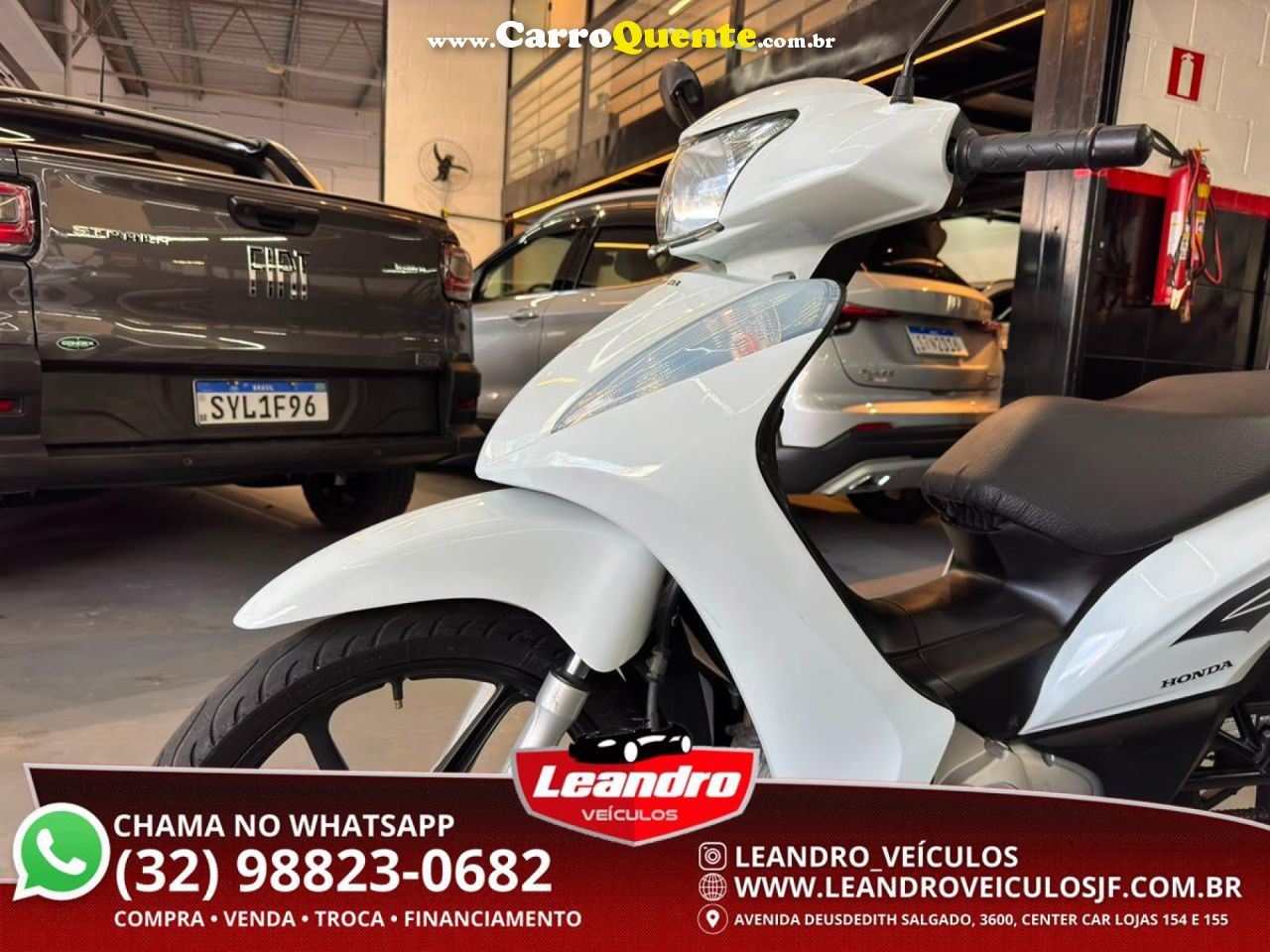 HONDA   BIZ 125 EX 125 EX FLEX   BRANCO 2013 125 GASOLINA - Loja