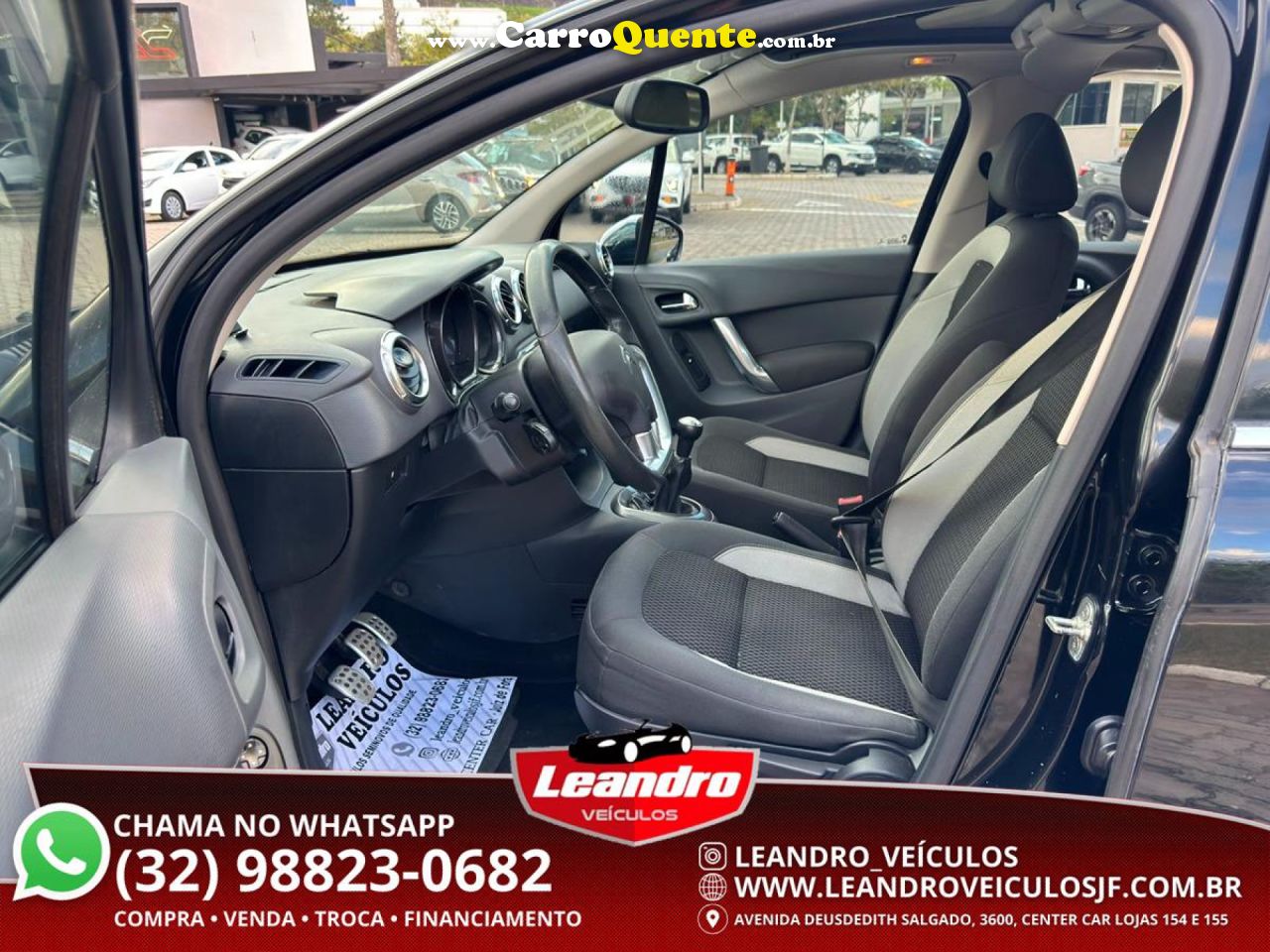 CITROËN   C3 EXCL. 1.6 VTI FLEX START 16V 5P MEC.   PRETO 2013 1.6 FLEX - Loja