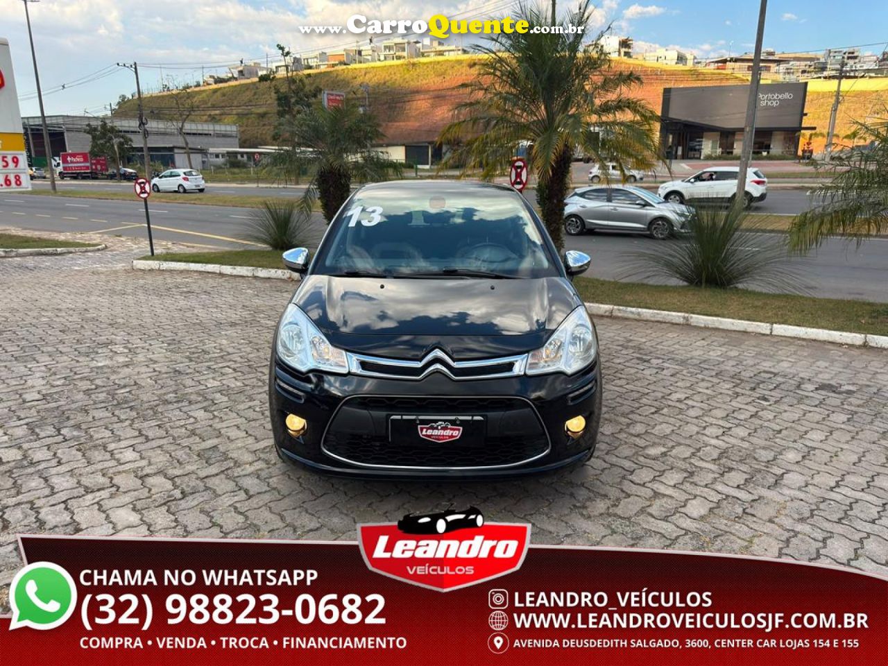 CITROËN   C3 EXCL. 1.6 VTI FLEX START 16V 5P MEC.   PRETO 2013 1.6 FLEX - Loja