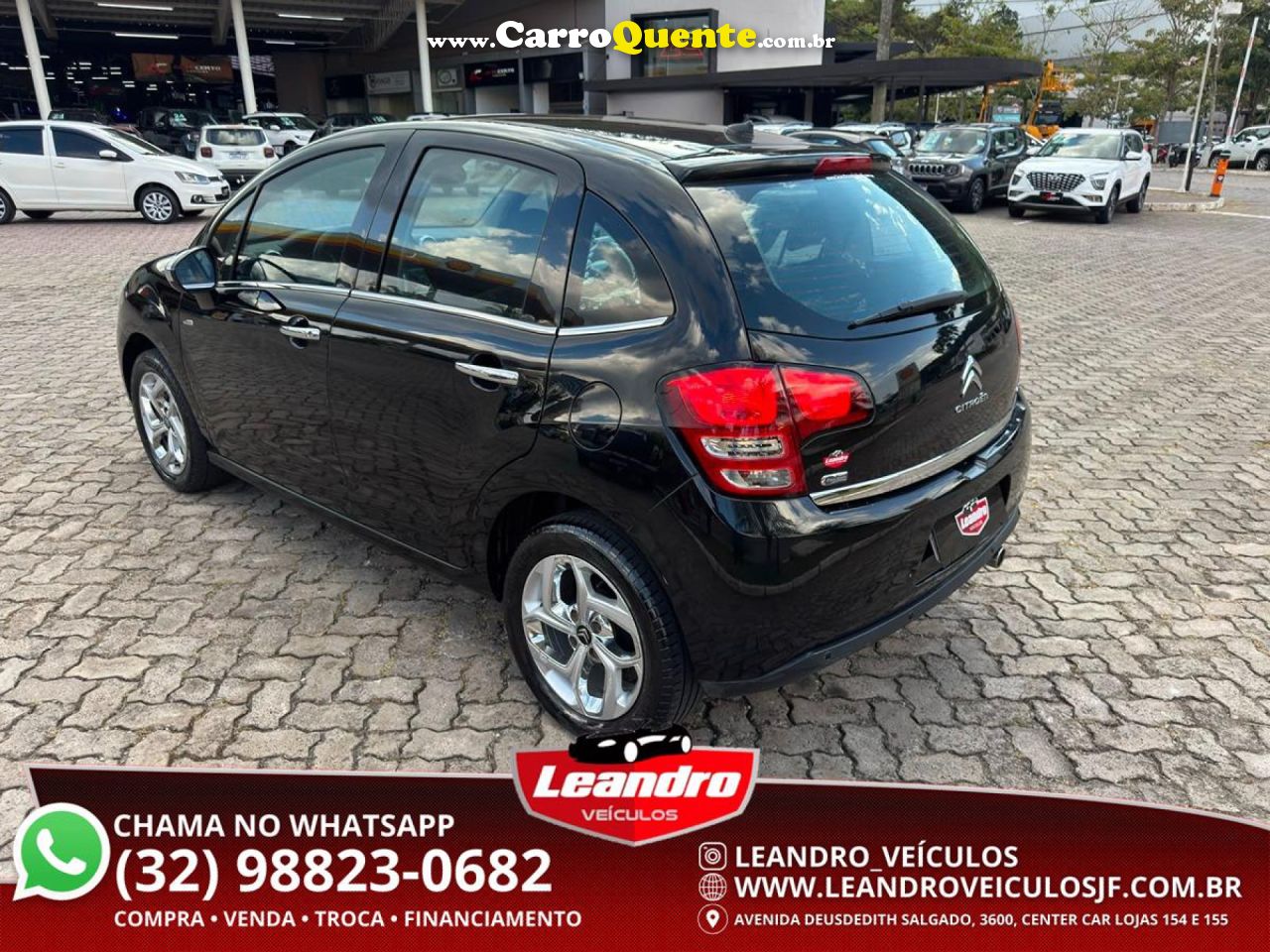 CITROËN   C3 EXCL. 1.6 VTI FLEX START 16V 5P MEC.   PRETO 2013 1.6 FLEX - Loja