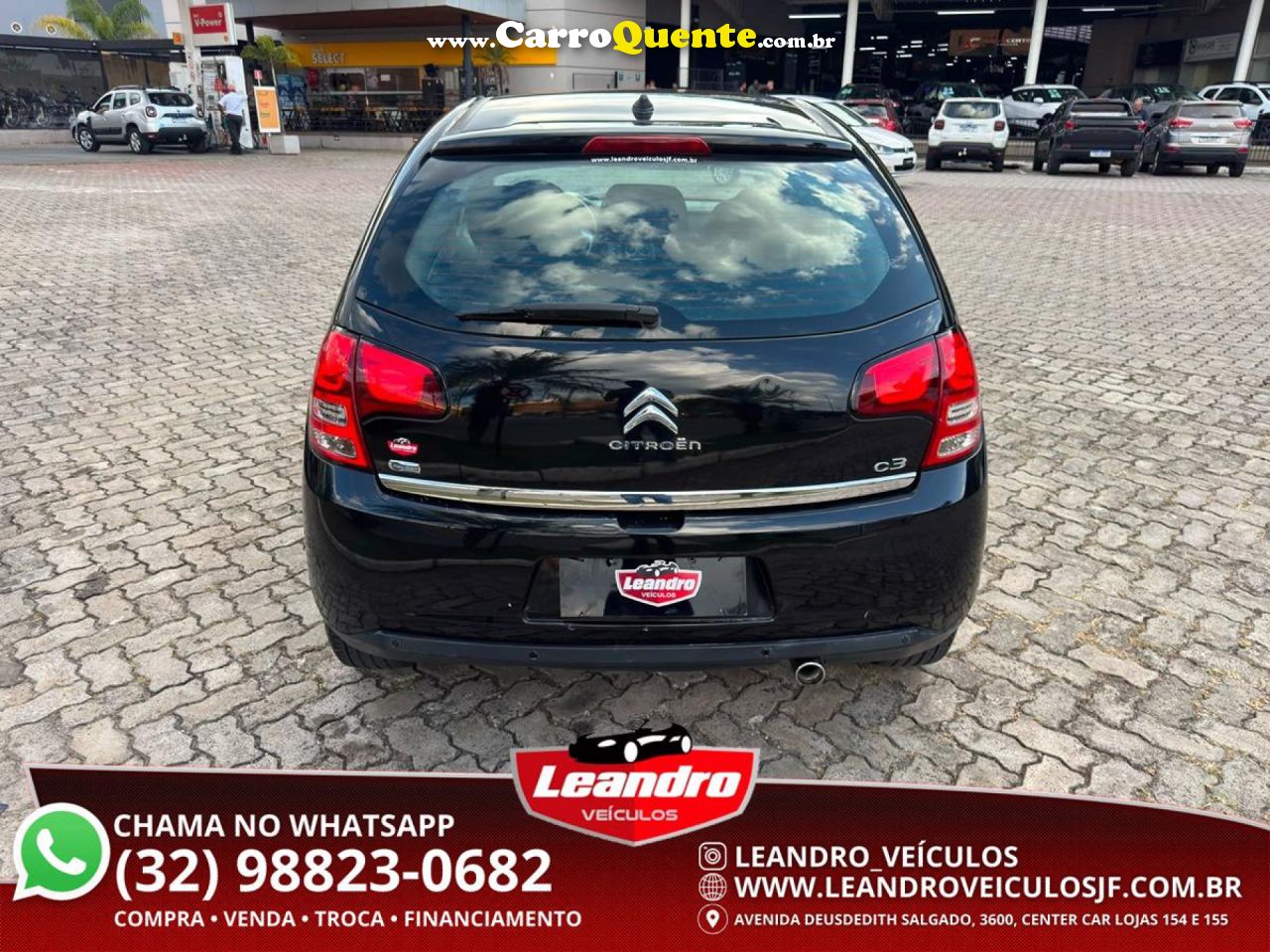 CITROËN   C3 EXCL. 1.6 VTI FLEX START 16V 5P MEC.   PRETO 2013 1.6 FLEX - Loja
