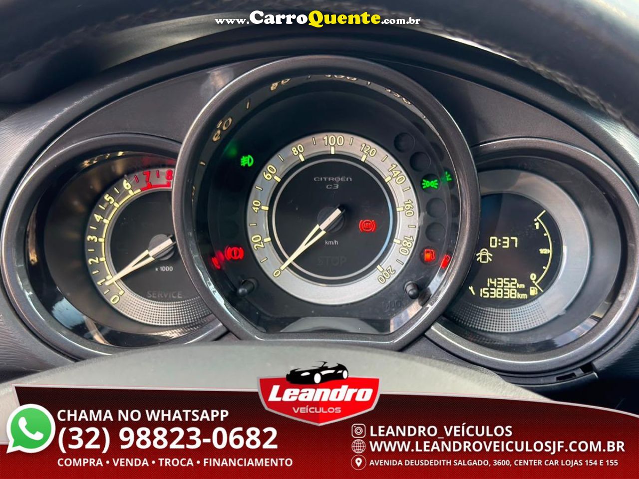 CITROËN   C3 EXCL. 1.6 VTI FLEX START 16V 5P MEC.   PRETO 2013 1.6 FLEX - Loja