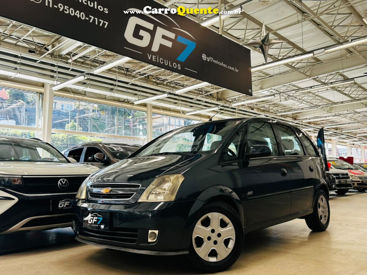 CHEVROLET   MERIVA JOY 1.8 MPFI 8V FLEXPOWER   CINZA 2007 1.8 FLEX - Loja