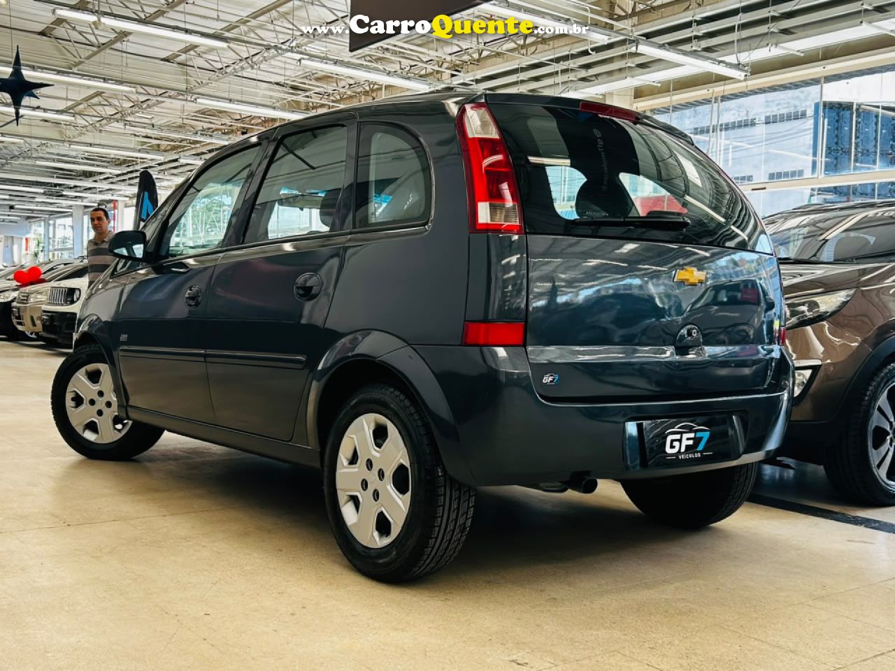 CHEVROLET   MERIVA JOY 1.8 MPFI 8V FLEXPOWER   CINZA 2007 1.8 FLEX - Loja
