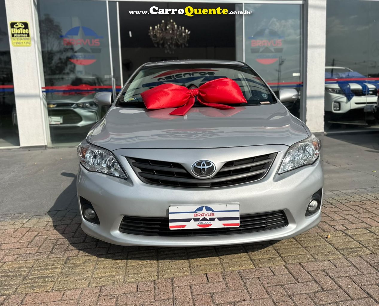TOYOTA   COROLLA XEI 2.0 FLEX 16V AUT.   PRATA 2012 2.0 FLEX - Loja