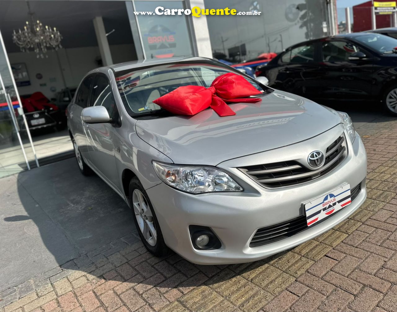 TOYOTA   COROLLA XEI 2.0 FLEX 16V AUT.   PRATA 2012 2.0 FLEX - Loja