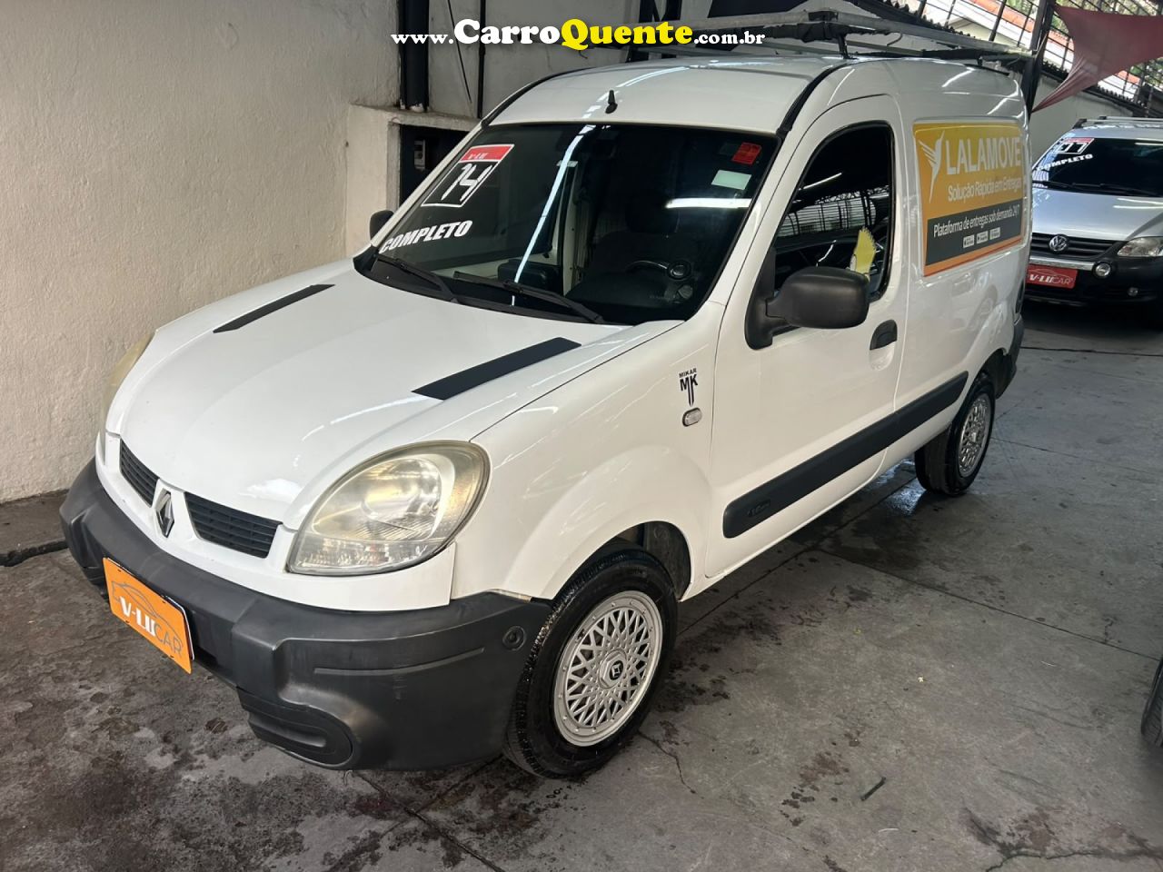 RENAULT   KANGOO EXPRESS HI-FLEX 1.6 16V   BRANCO 2014 1.6 FLEX - Loja