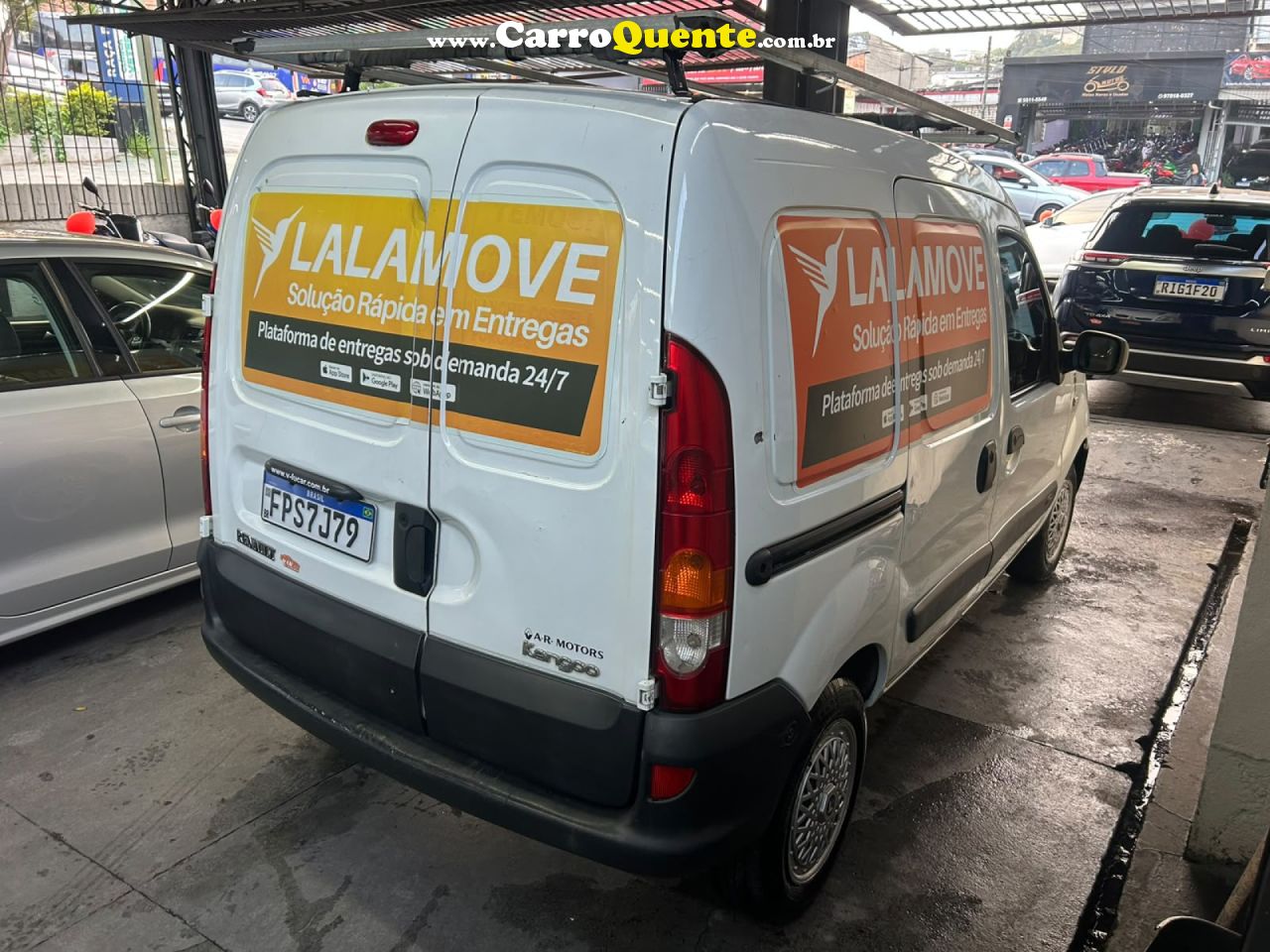 RENAULT   KANGOO EXPRESS HI-FLEX 1.6 16V   BRANCO 2014 1.6 FLEX - Loja