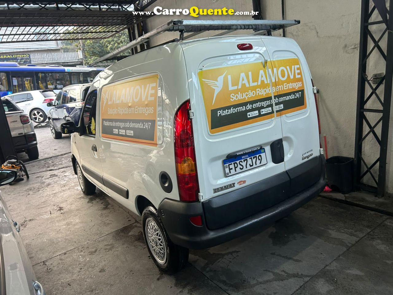 RENAULT   KANGOO EXPRESS HI-FLEX 1.6 16V   BRANCO 2014 1.6 FLEX - Loja