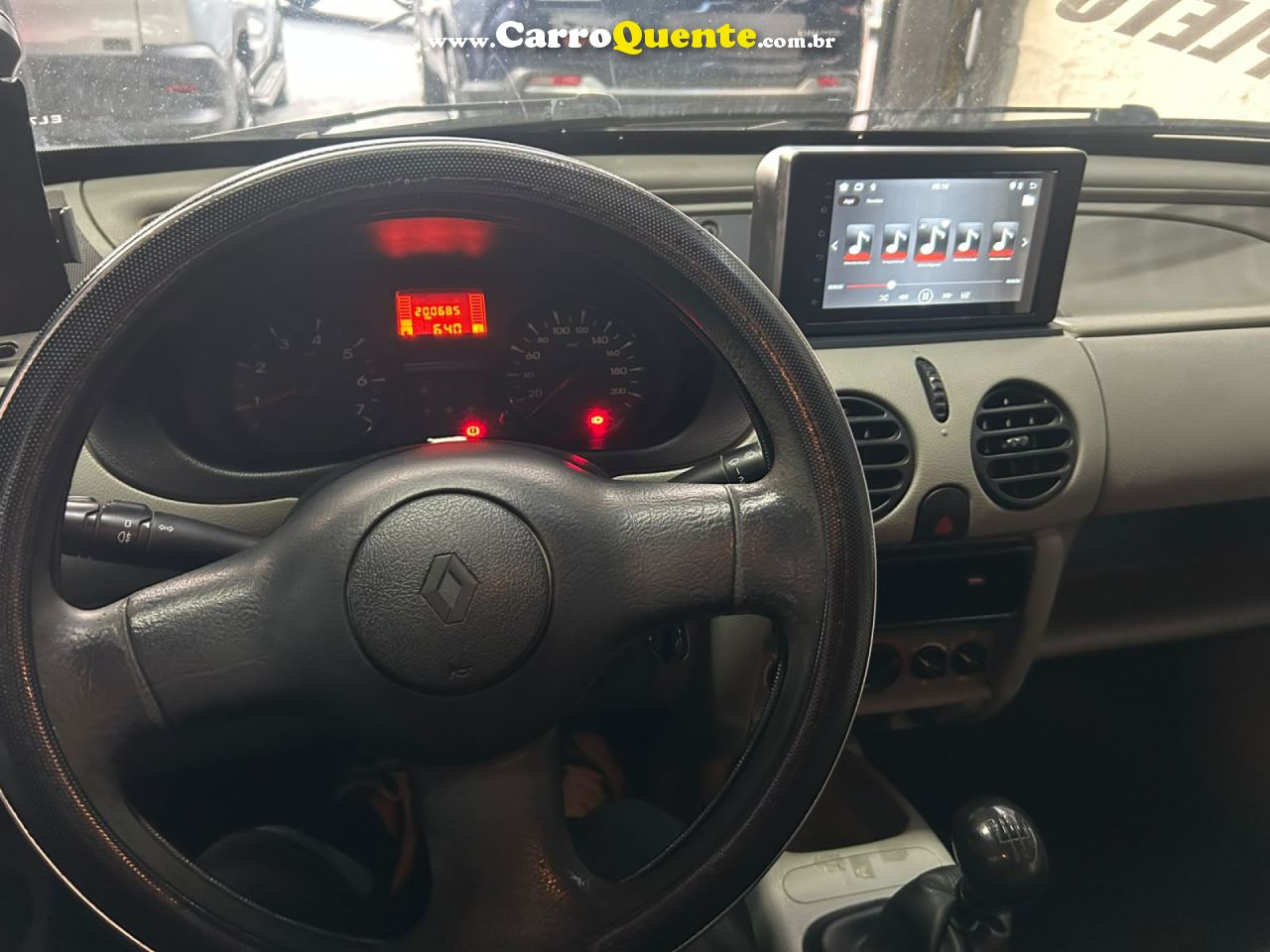 RENAULT   KANGOO EXPRESS HI-FLEX 1.6 16V   BRANCO 2014 1.6 FLEX - Loja