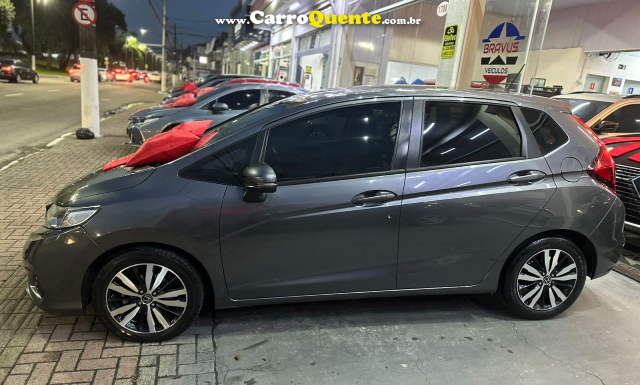 HONDA   FIT EXSEX 1.5 FLEXFLEXONE 16V 5P AUT.   CINZA 2018 1.5 FLEX - Loja